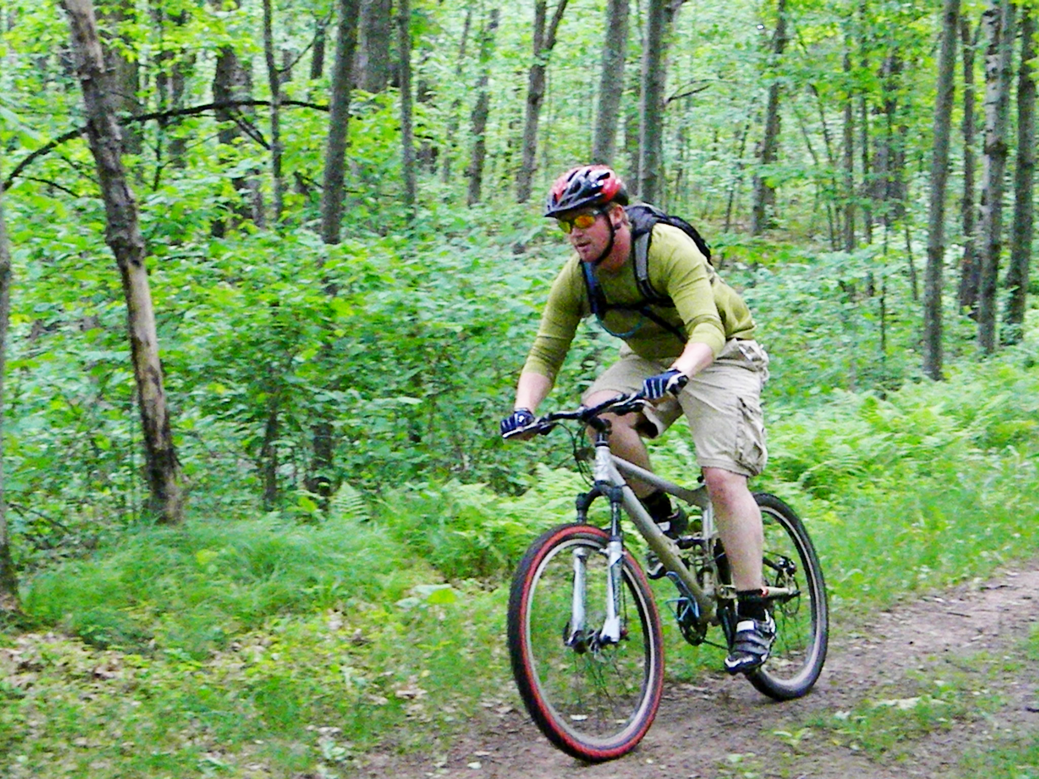 Spooner City Park Mountain Bike Trails Photo Credit: Washburn County Tourism Association