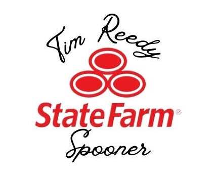 Tim Reedy State Farm Spooner sponsorship logo for Jack's a Hack Golf Tournament.