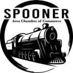Spooner Chamber of Commerce logo in black, representing local business engagement and community leadership.